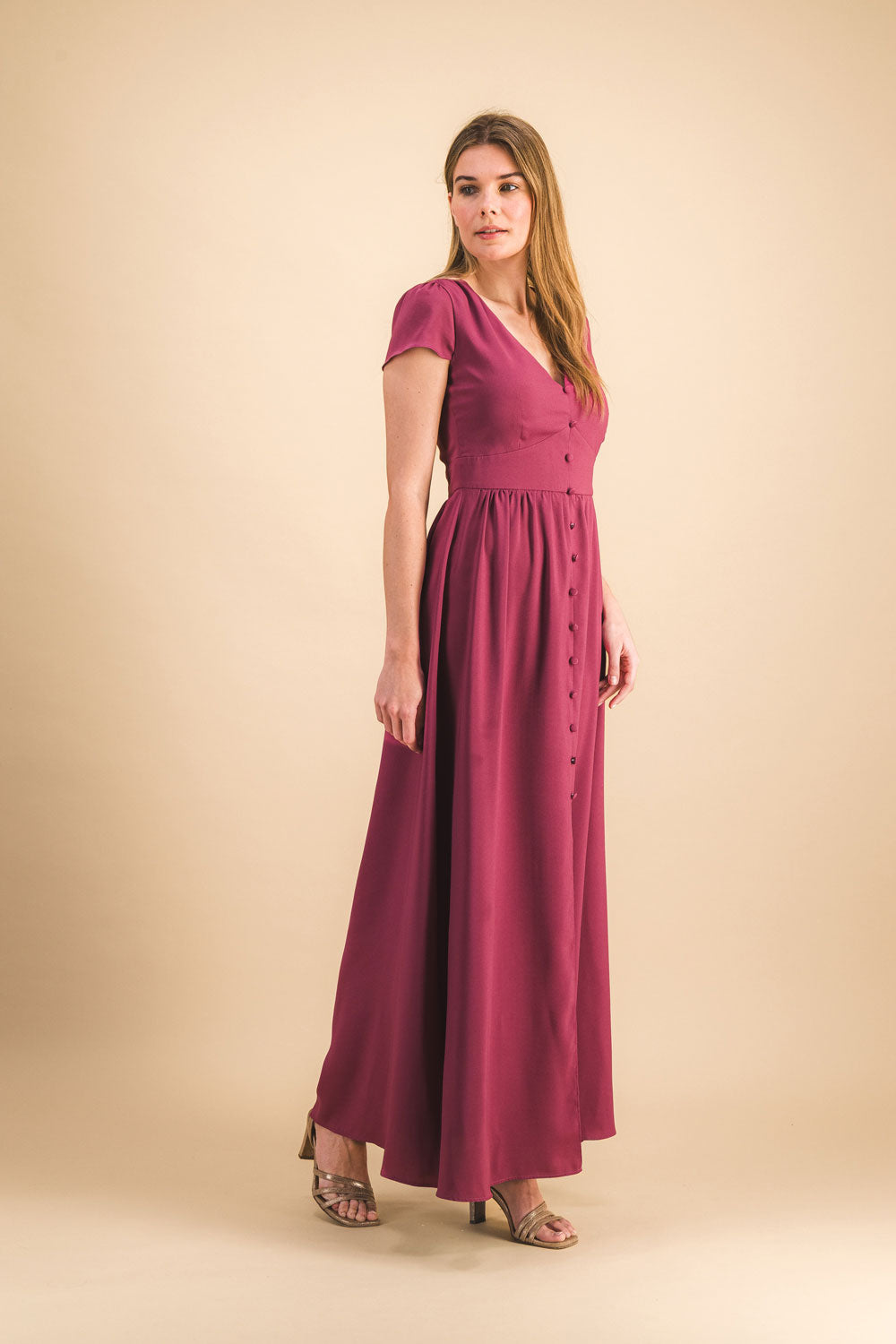 Manon Purple Dress