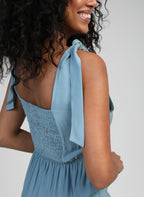 Robe Midi Manta Ciel
