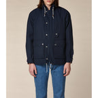 Fursac - Manteau En Coton Déperlant - Marine