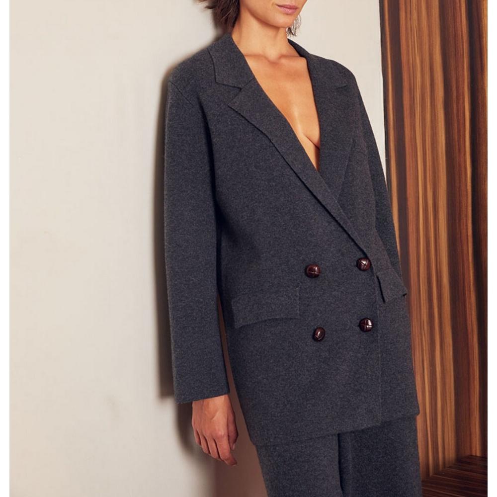 Manteau Camille - Gris Chine Fonce - Not Shy