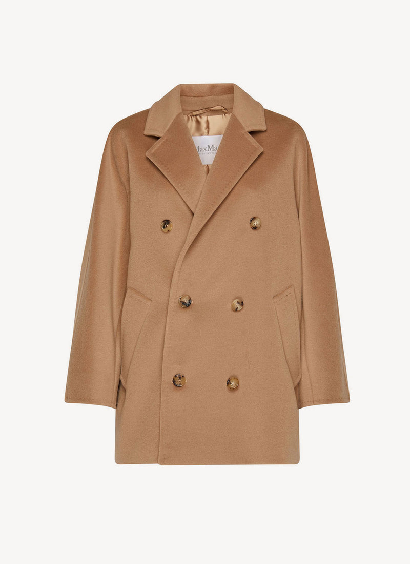 Max Mara - Manteau Court Rebus - Camel - Femme