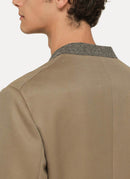 Maison Margiela - Manteau En Laine Plain Long Logo - Camel - Homme