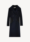 Golden Goose - Manteau Fuji - Navy Black - Femme