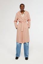 Claudie Pierlot - Graceful Coat - Pale Pink