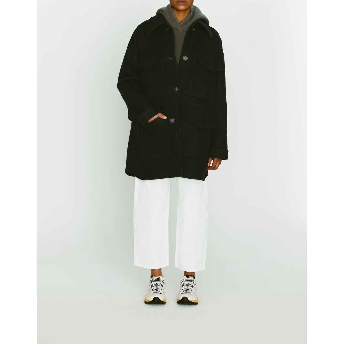 Margaux Lonnberg - Manteau Josh - Black