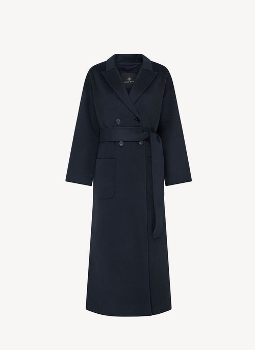 Anine Bing - Manteau Long Dylan - Navy - Femme