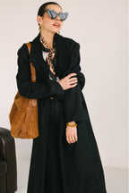 Manteau Mandarine Etro Noir