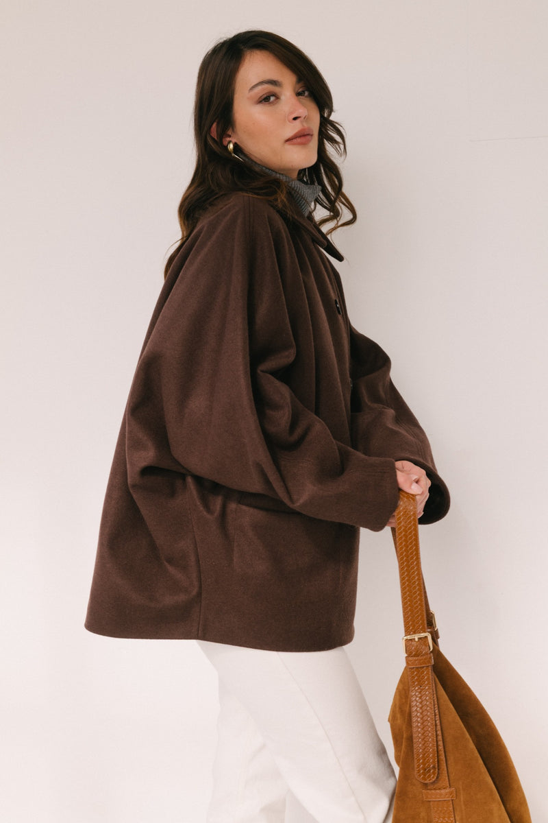 MANTEAU MERYL ETRO MARRON