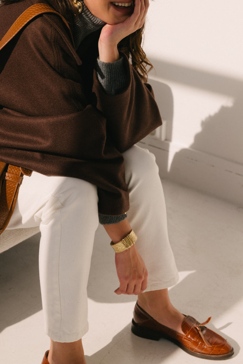 MANTEAU MERYL ETRO MARRON