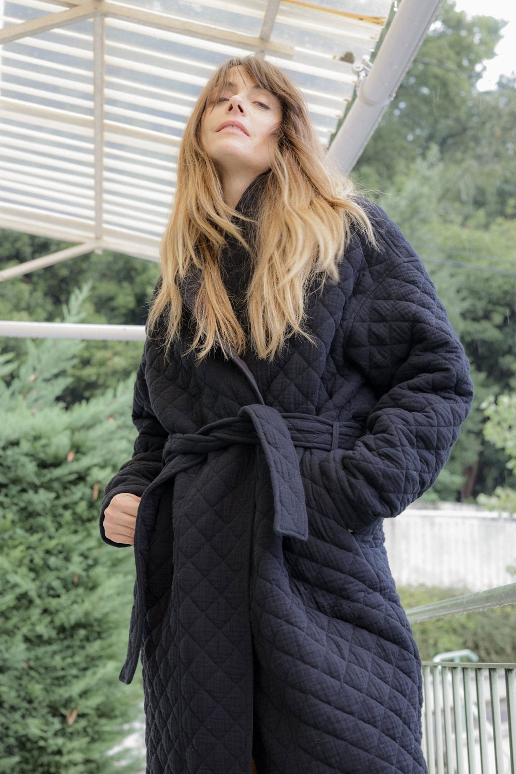 Manteau Neptune Long - Black