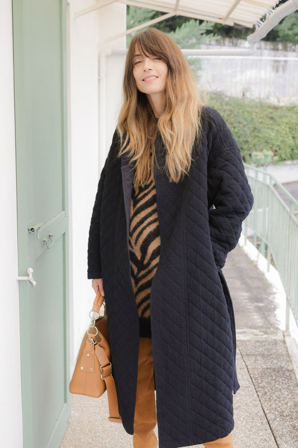 Manteau Neptune Long - Black