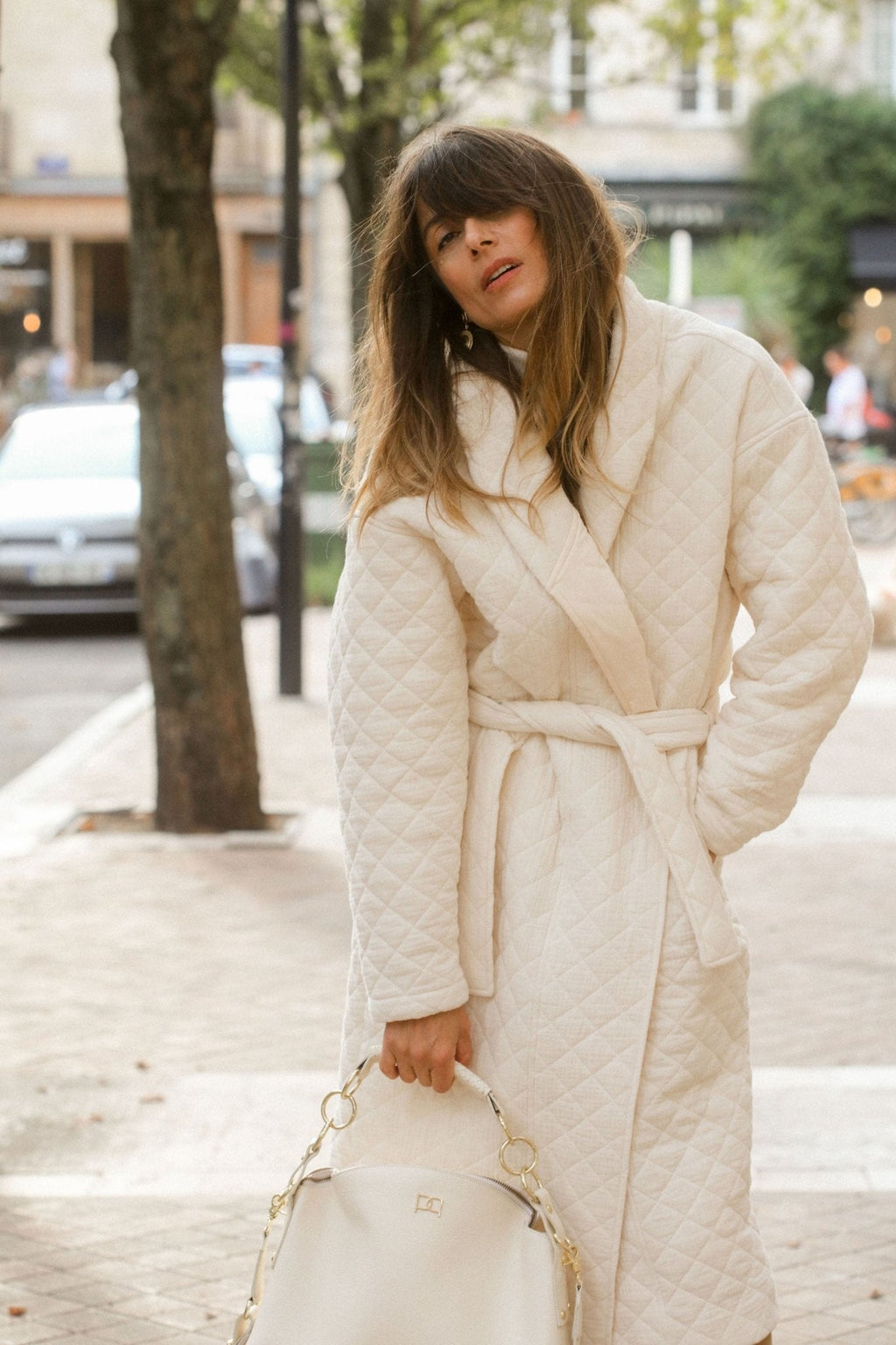 Manteau Neptune Long - écru