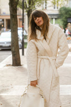 Manteau Neptune Long - écru