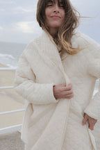 Manteau Neptune Long - écru