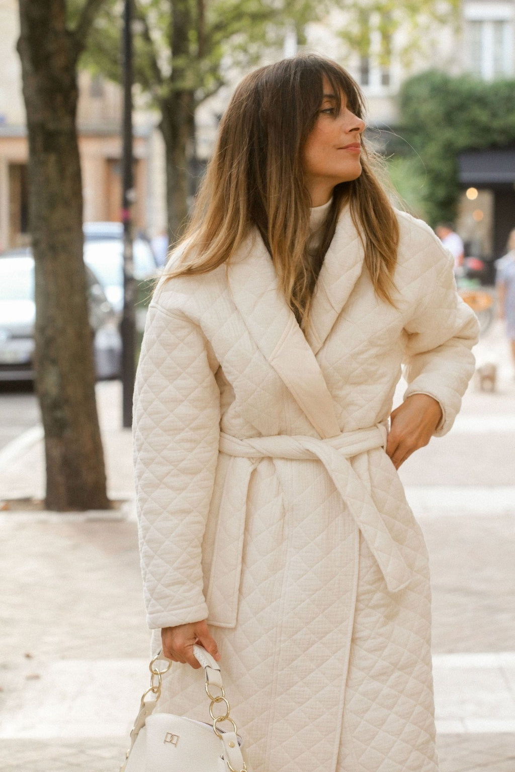 Manteau Neptune Long - écru