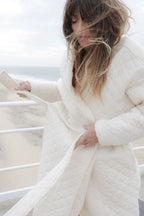 Manteau Neptune Long - écru