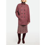 Pallenis Coat - Bordeaux