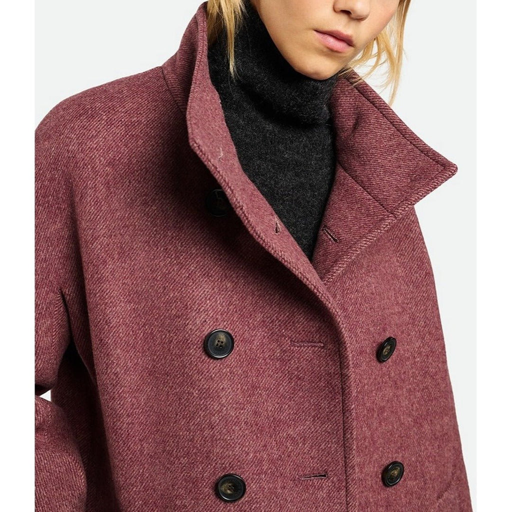 Pallenis Coat - Bordeaux