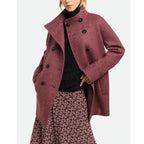 Pallenis Coat - Bordeaux
