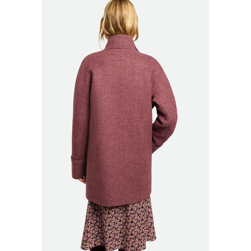 Pallenis Coat - Bordeaux