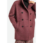 Pallenis Coat - Bordeaux