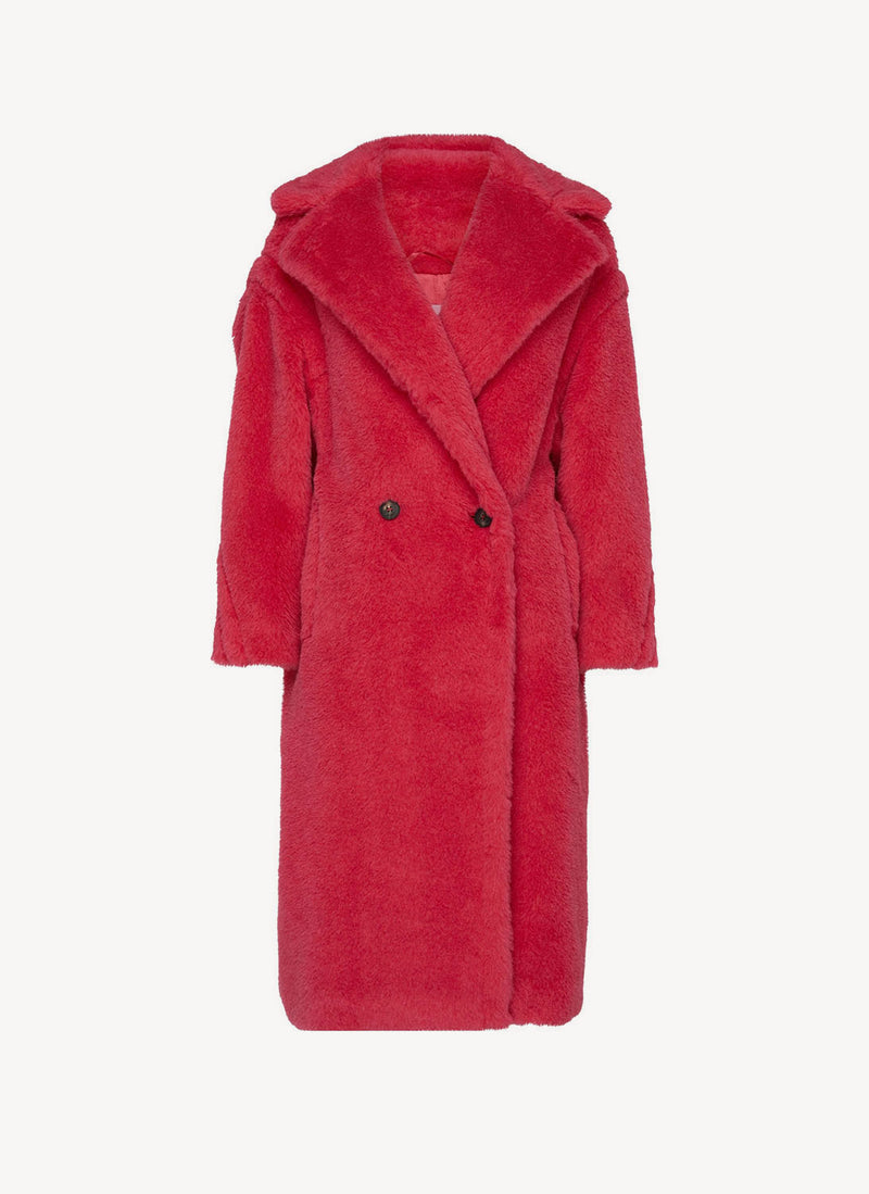 Max Mara - Manteau Teddy Bear Tedgirl Icon - Dark Pink - Femme