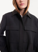 Nina Ricci - Manteau Court - Noir - Femme