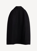 Nina Ricci - Manteau Motif Chevrons - Noir/Navy - Femme