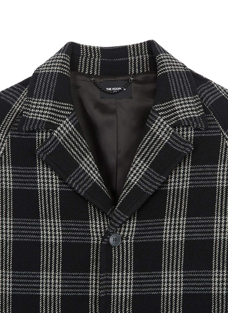 The Kooples - Manteau - Noir Ecru - Homme