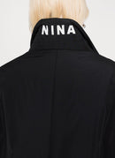 Nina Ricci - Manteau Cocon Rembourré - Noir - Femme