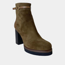 Bottines Ann Tuil Manuscrit - Camel