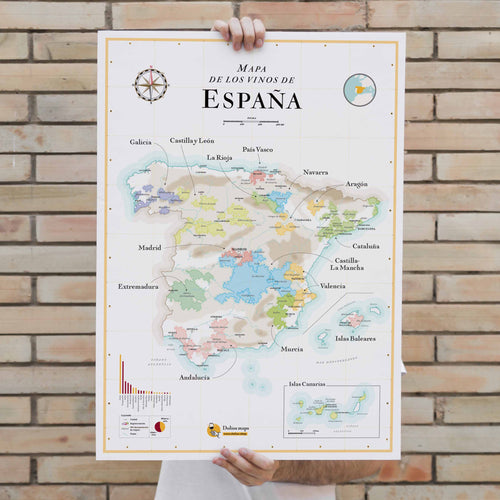 La Carte Des Vins D' Espagne