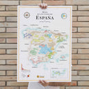 La Carte Des Vins D' Espagne