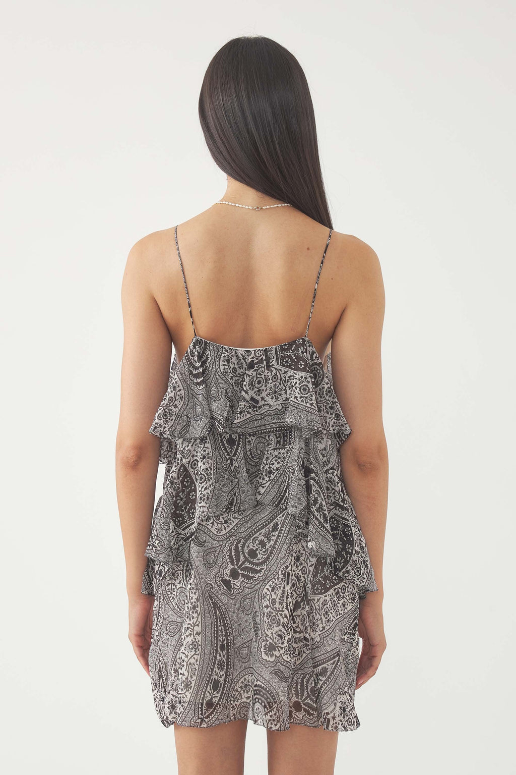 Robe Courte Marbie - Noir