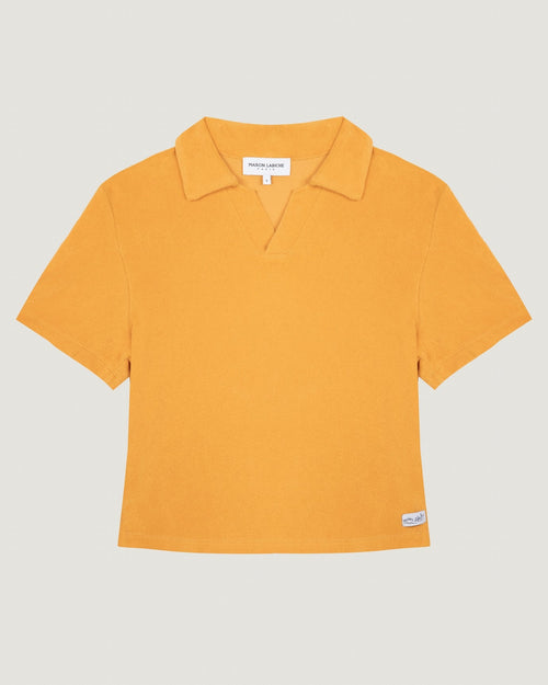 marces polo terry cloth#color_yellow-amber