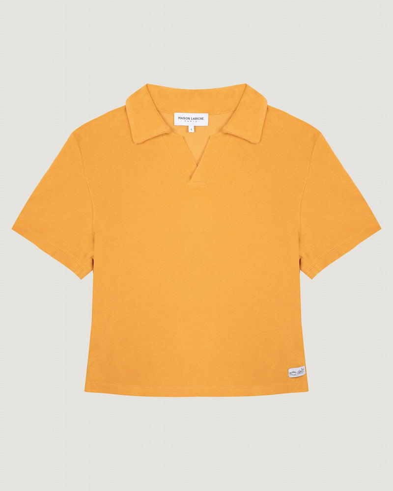 marces polo terry cloth#color_yellow-amber