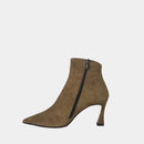 Bottines Ann Tuil Marcia-Eli705 - Velours Camel Sella