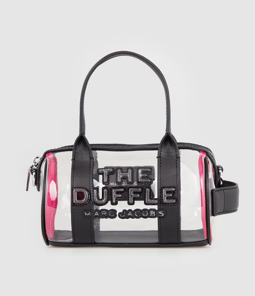 Marc Jacobs - Sac The Mini Duffle Clear Duffle Black - Femme
