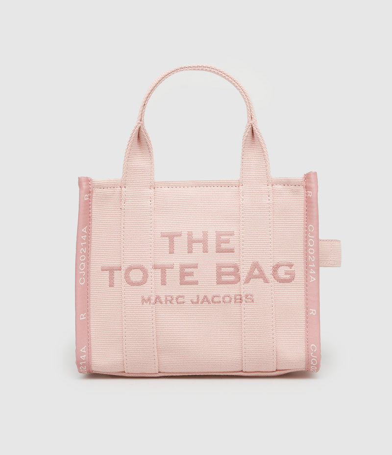 Marc Jacobs - Sac The Small Tote Jacquard Rose - Femme