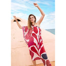 Robe Louna Imprime Riviera - Red