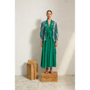 Kimono Renata Tie And Dye Etamine De Laine - Blush