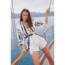 Veste Calvi Tie And Dye - White