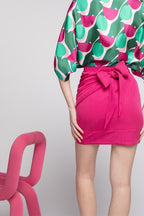 Falda Margaux Magenta