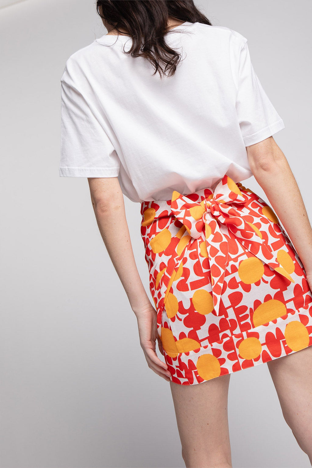 Falda Margaux Sol Rojo
