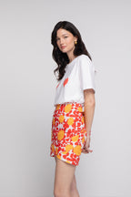 Falda Margaux Sol Rojo