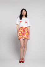 Falda Margaux Sol Rojo