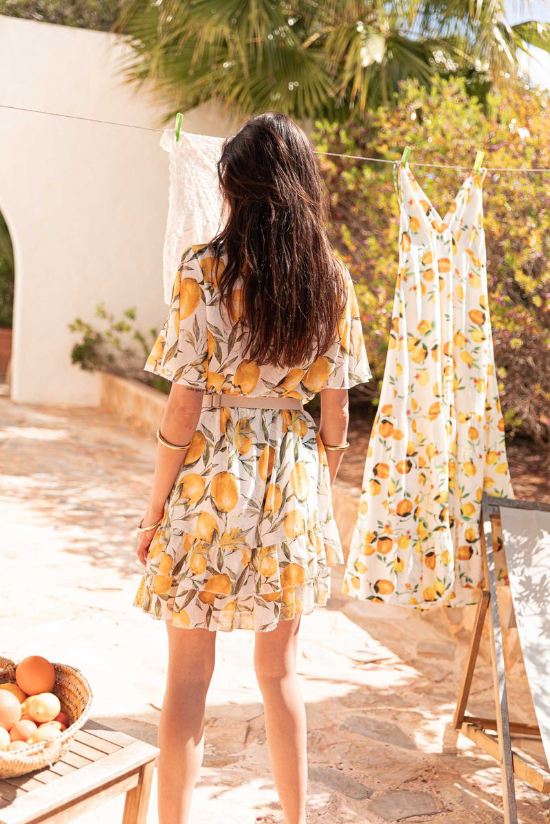 MARIA Citrons - Robe Courte