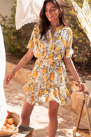 MARIA Citrons - Robe Courte