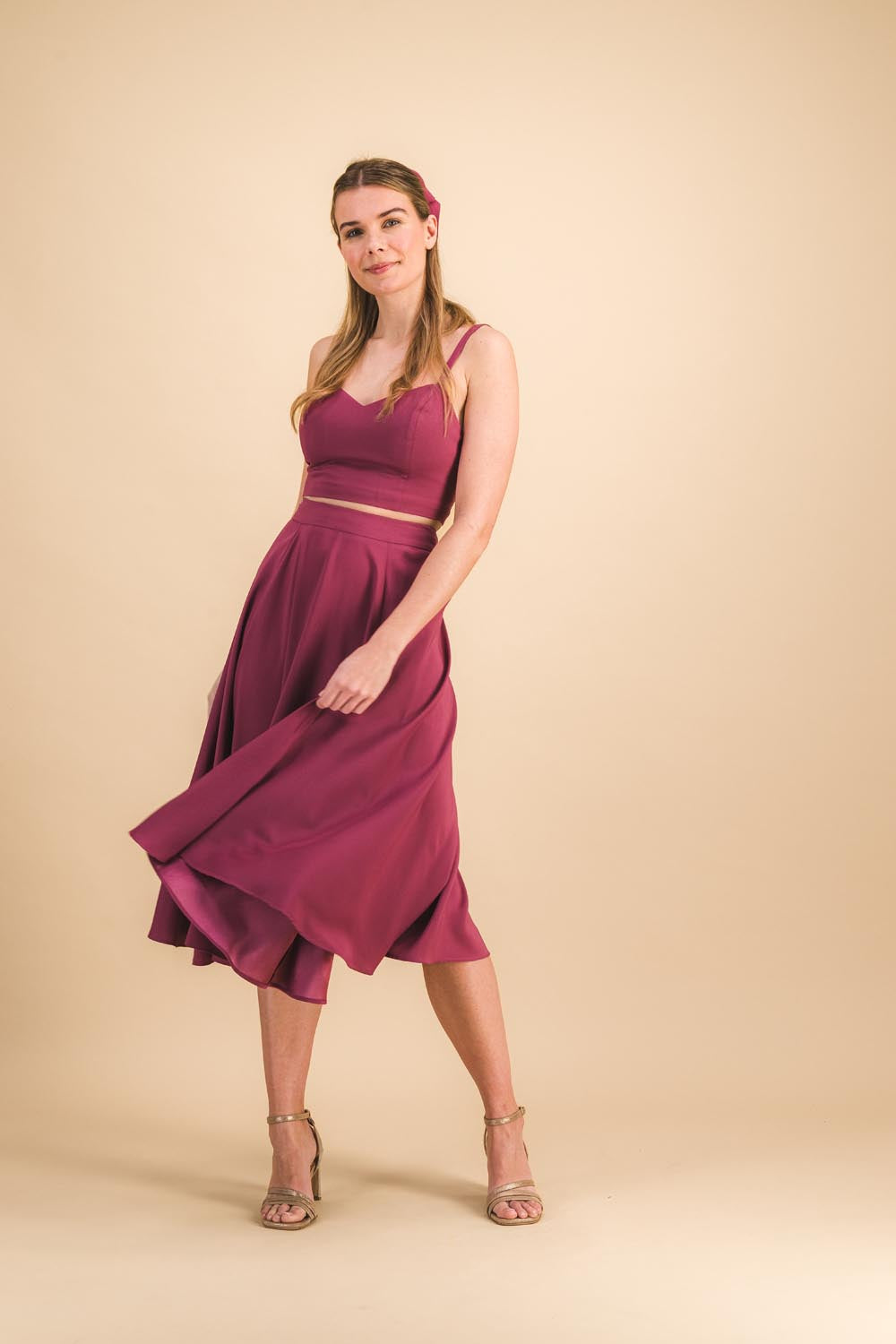 Albertina Purple Skirt