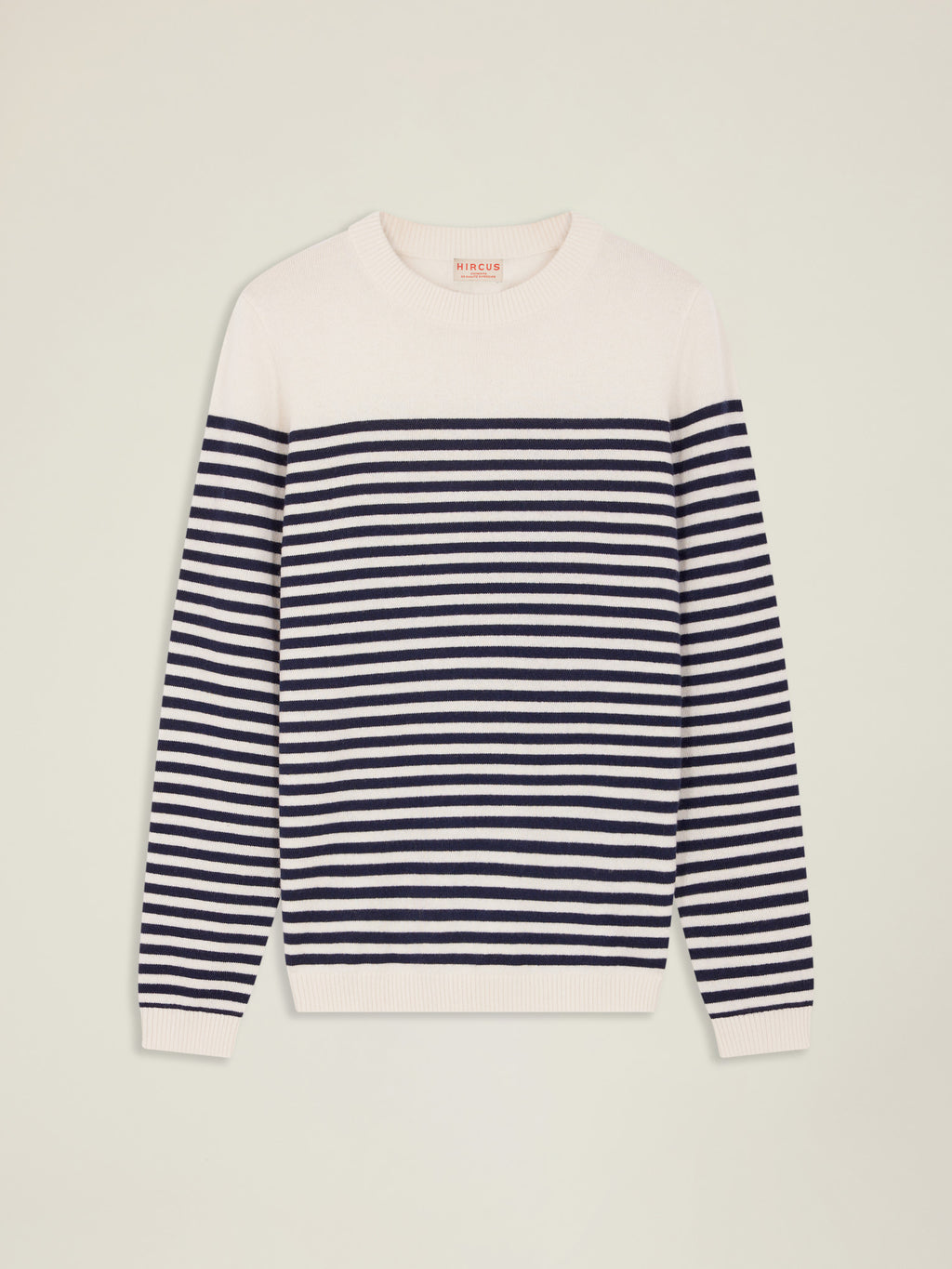 Pull Dalain - Blanc Et Navy - Homme